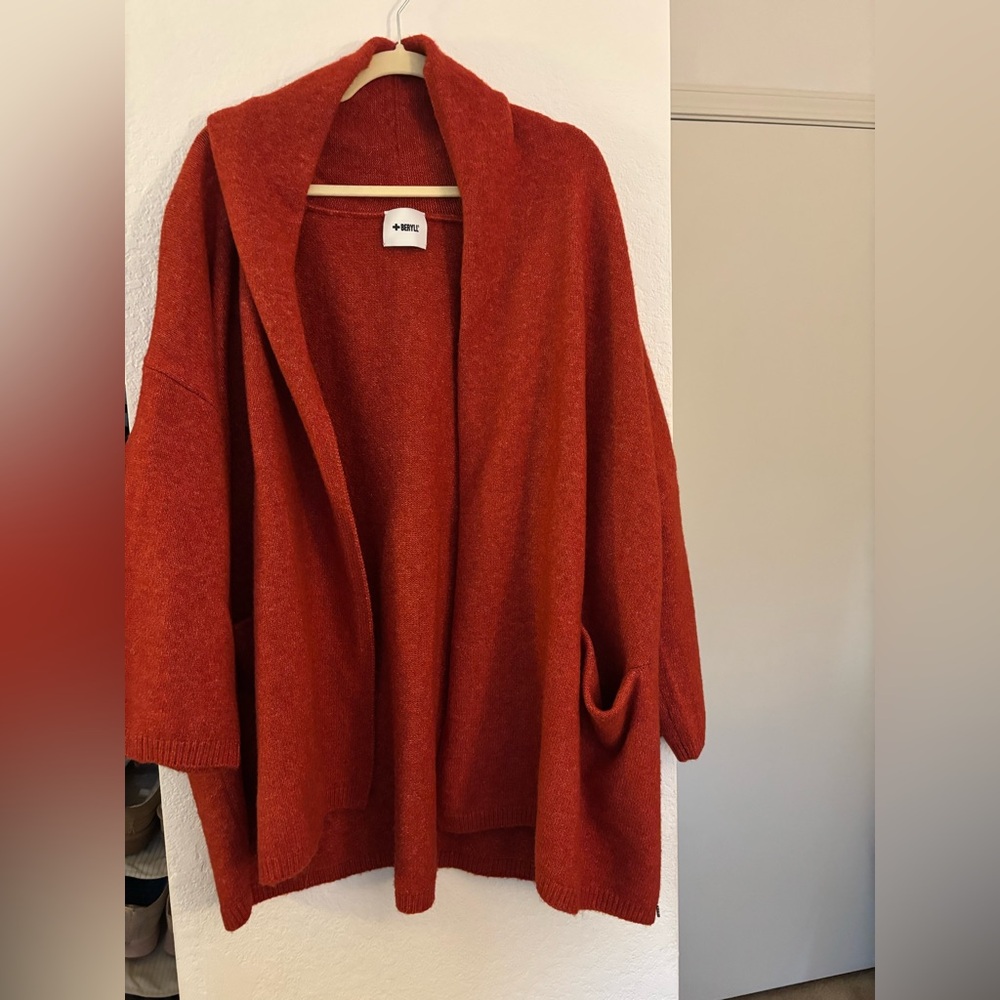 Designer Rust Cardigan